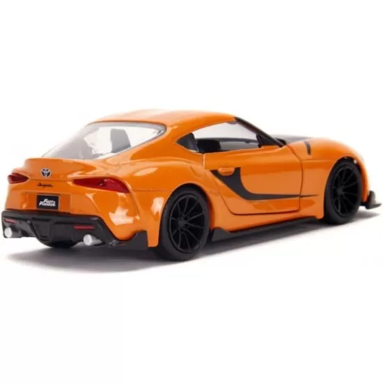 Fast & Furious Jada Toyota GR Supra, 1:32 Scale Orange Fast & Furious Jada Toyota GR Supra, 1:32 Scale Orange