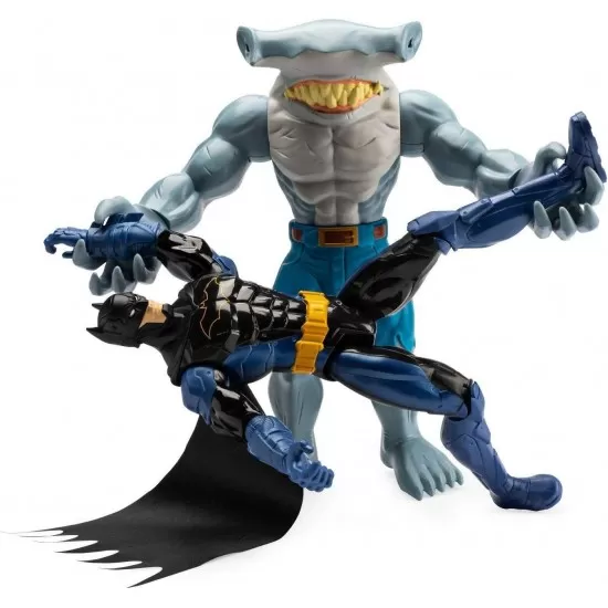 DC Comics Batman ve Özel King Shark 12 Aksiyon Figür Seti (1. Baskı)