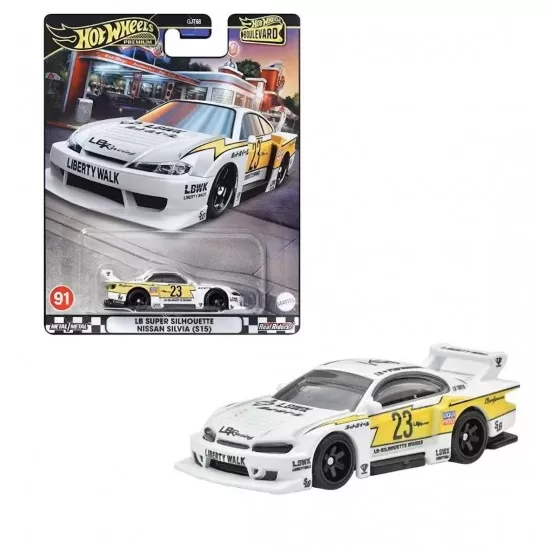 Hot Wheels Boulevard Premium Araçlar GJT68 - HRT64 LB Super Silhouette Nissan Silvia (S15) Hot Wheels Boulevard Premium Araçlar GJT68 - HRT64 LB Super Silhouette Nissan Silvia (S15)